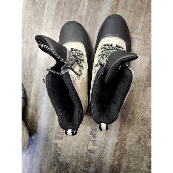 Lands' End Shoes Lands End Snow Boots Womens 8 B Black Low Top Lace